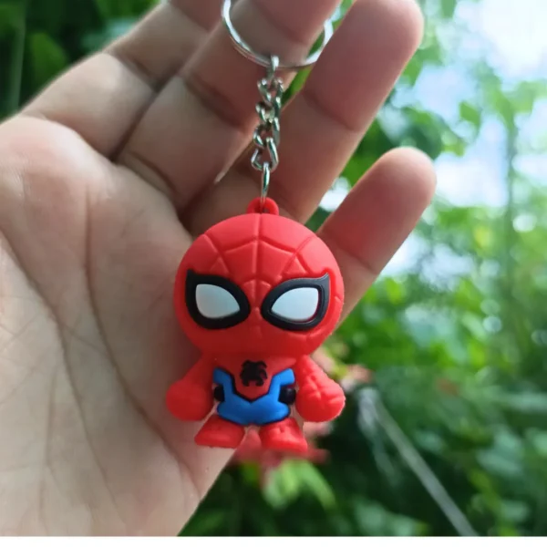 Spiderman Small Keychain featuring a detailed design of the iconic superhero