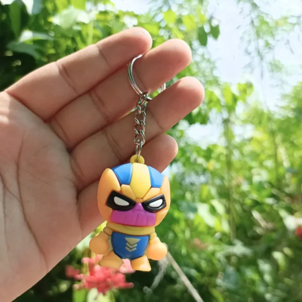 Thanos Keychain featuring a detailed design of the iconic villain