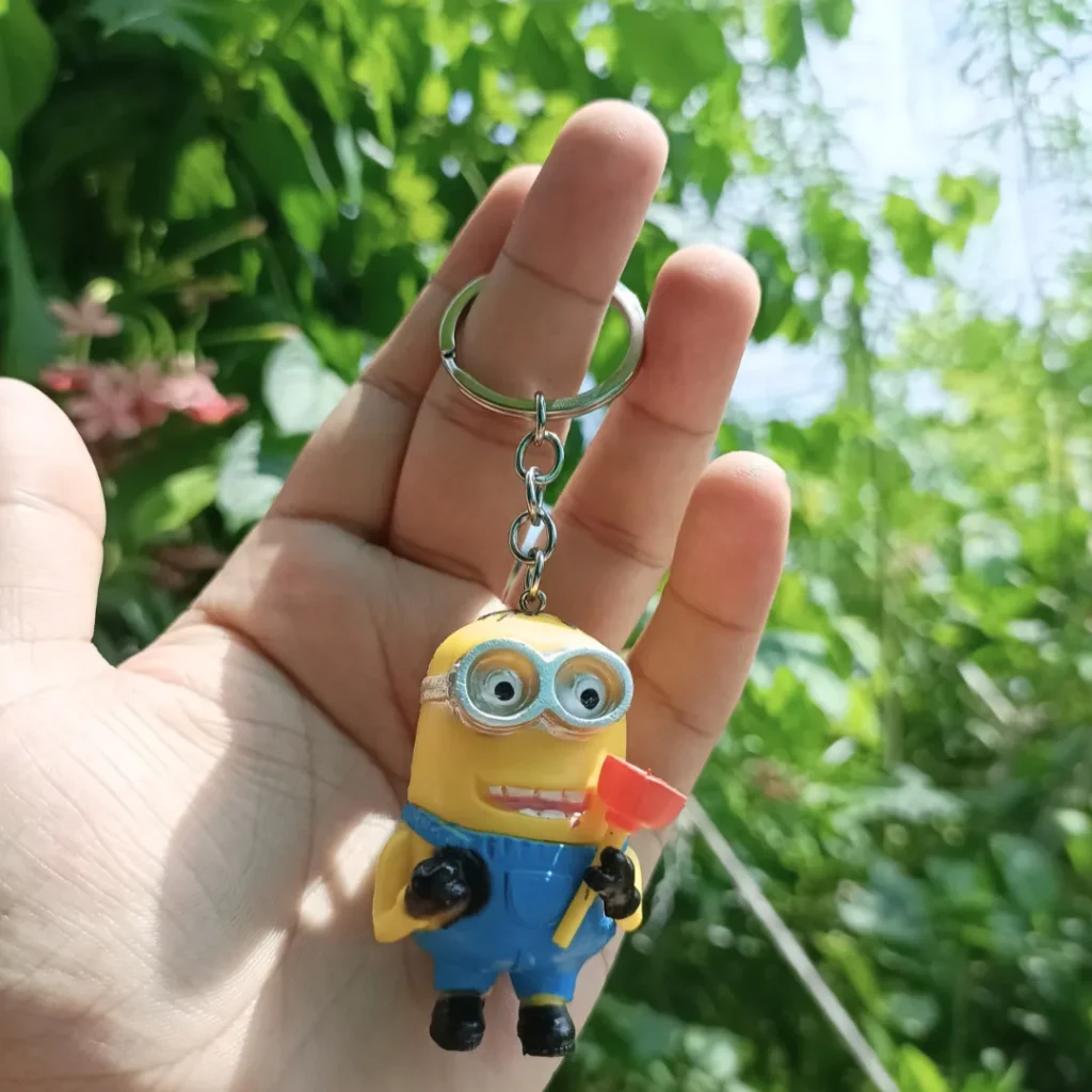 Minion 3D Keychain featuring a cheerful design of the popular character